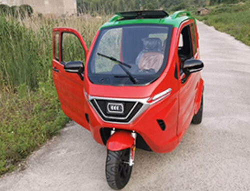 A small single-person electric car that can be driven in Europe